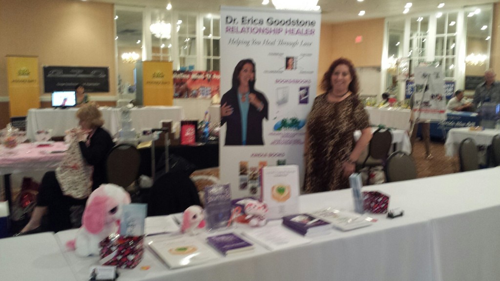 Dr. Erica's Booth at the Professional Business Alliance Health and Wellness Expo