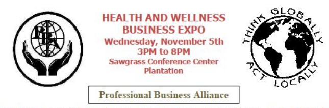 Professional Business Alliance Health and Wellness Expo