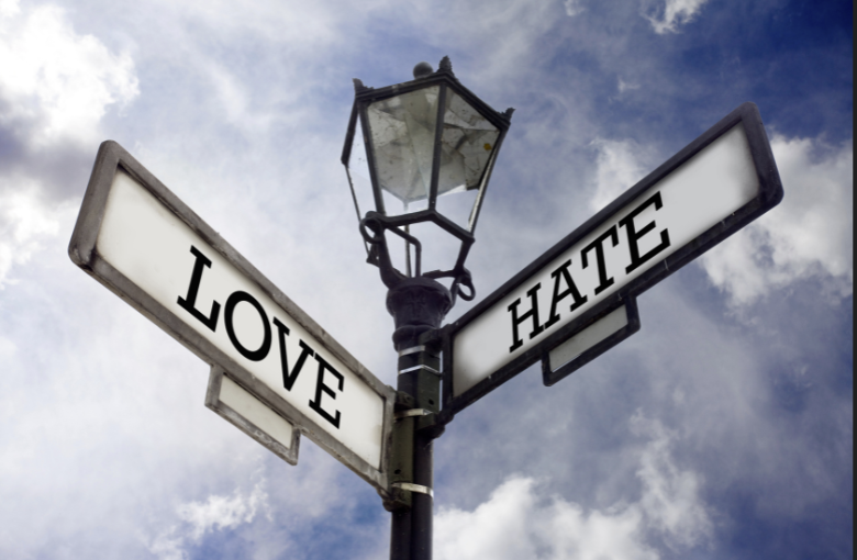 essay on love and hate